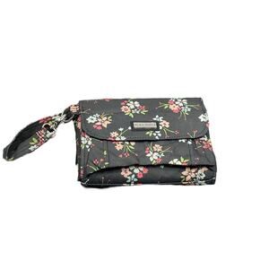 LillyBit Diaper Clutch Floral 4-in-1 Bag Wristlet Crossbody Shoulder Handbag